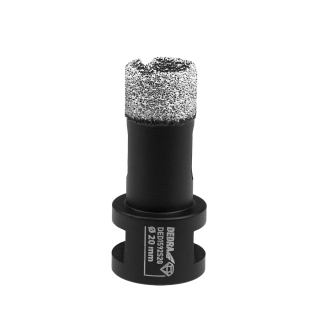 Dedra vrtací korunka 25 mm M14 DED1592S25 do dlažby, diamantová Vacuum Brazed