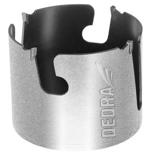 DEDRA Univerzální děrovací pila TCT 25 mm 1/2'' 08X025, L60mm děrovka, vidiová vrtací korunka