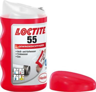 LOCTITE 55 těsnící šňůra - 160 m závitové těsnění