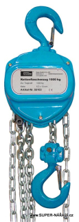 GÜDE Řetězový kladkostroj 1000 kg - kladka, 55103