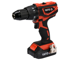 Yato Vrtačka s příklepem AKU Mabuchi 18V LI-ION kufr, YT-82788