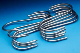 Hák na maso 100x4mm 10 ks nerez řeznický MEATY
