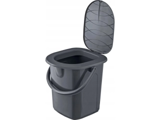 WC kbelík 22l, plastový s poklopem BRANQ P1306