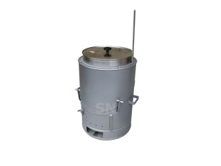 Kotel na ovar 90l PROFI, Nerez/Ocel, výklopný na zabíjačku KVJ