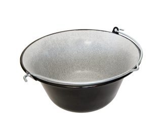 Gulášový kotlík závěsný 13 l, smaltovaný MGB