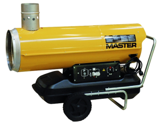 Naftové topidlo BV170E, 47 kW, MASTER s nepřímým spalováním