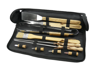 Lucifer Grilovací náčiní, sada 10 ks, délka 40 cm, v tašce, 4458-10