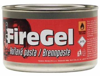 Hořlavý gel - plechovka 200g, pro fondue a stolní grily 40304 FireGel