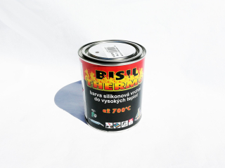 BISIL Thermo 0,7l černý, žárovzdorná barva na grily, krby, kouřovody 