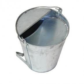 Napáječka kyblová 12l, vědro na vodu pro drůbež, zinkované