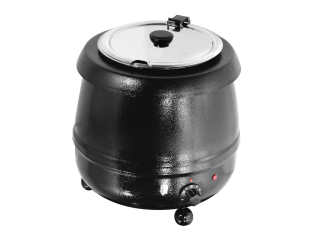 Kotlík na polévku SB-10 l černý, elektricky 230V SOUP KETTLE SB-6000
