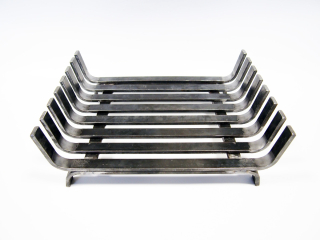 GFIRE Krbové topeniště, rošt 53x40x16cm, V-Throne přední TK-19001-PR, holý kov V8