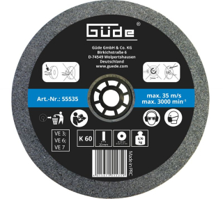 GÜDE Brusný kotouč 150 x 20 x 32 mm / K60, 55535