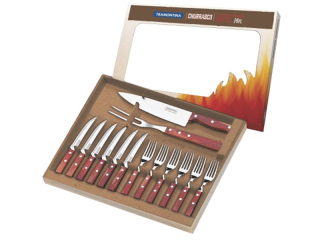 Tramontina BBQ Sada příborů, nože a vidličky 14ks 21199/789