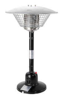 Stolní plynové topidlo ETNA Mini, 4 kW, 80 cm, terasové, černé Meva TZ02005