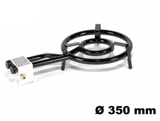 Paella gastro PB hořák 35cm, 9,5 kW, 2-kruhový, Vaello Campos P2635, vařič