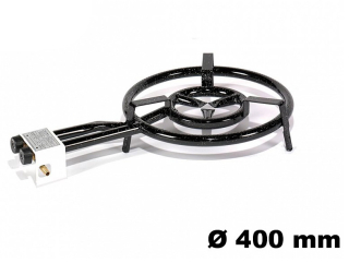 Paella gastro PB hořák 40cm 11,7 kW, 2-kruhový, P1540 Vaello Campos, vařič