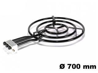 Paella gastro PB hořák 70cm 25 kW P1770 3-kruhový, Vaello Campos, vařič