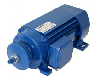 Pilový elektromotor 4 kW 400V, 2850 ot., třífázový, s uchycením kotouče EPM