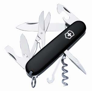 Kapesní nůž Climber, černý, Victorinox
