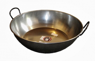 Pánev 65 cm ocelová vysoká VACA Paella P0465 Vaello Campos