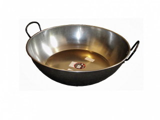 Pánev 34 cm ocelová vysoká VACA Paella P0434