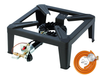 Vařič Mega Zeus-TP 7,5 kW, s termopojistkou, piezo + regulátor Meva 2102TP