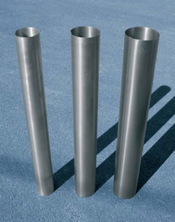 Kouřová roura 152 mm, 1 m, plechový kouřovod VAPK
