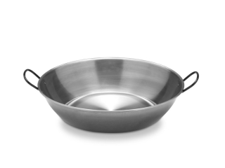 Pánev 36 cm ocelová vysoká VACA Paella P0436 Vaello Campos