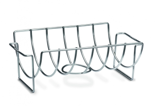 Napoleon stojan multifunkční na žebírka, kuře nerez 56019