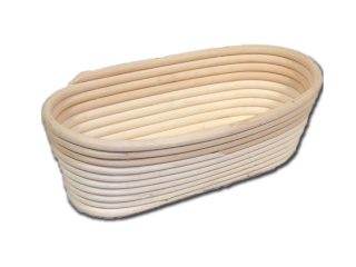 Pekařská ošatka na kynutí chleba 0,35 Kg, oválná, 21x10 cm, Pedig 70488