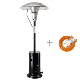 MEVA Zahradní topidlo ETNA Deluxe 13 kW naklápěcí TZ19001 černé