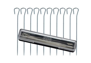 Jehly na závitky 10 ks nerez 10 cm KDS 3710