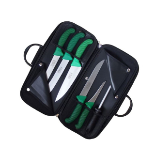 Souprava řeznických nožů Frosthard zelená, KDS 2670