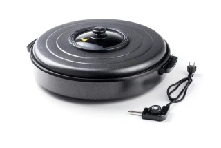Hendi Párty pánev 55 cm s termostatem, pečící, elektrická 230V, 1600W 239605