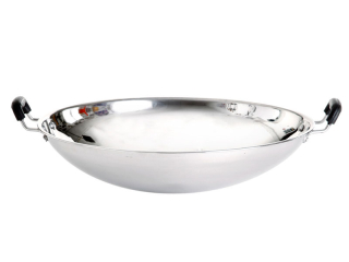 Wok pánev 35 cm z nerezové oceli PWI