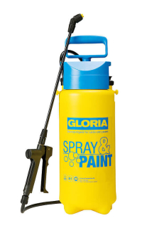 Gloria Tlakový postřikovač 5 l Spray&Paint, 000101.0000