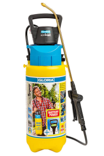 Gloria Tlakový postřikovač 5 l Aku AutoPump Set 000910.0000