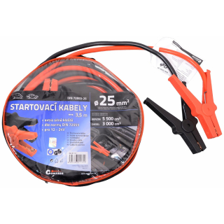 Startovací kabely 25 délka 3,5m TÜV/GS DIN72553 Compass 01131