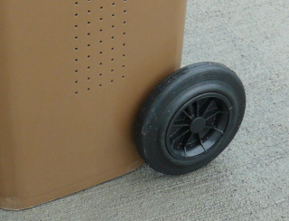 Náhradní kolečko na plastovou popelnici 120l, 240l MEVA