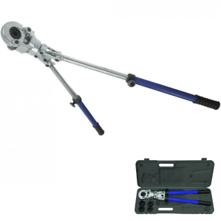 Dedra Lisovací kleště na trubky PEX, profil U 16-20-25-32, sada 1266 v kufříku