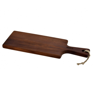 Dřevěná krájecí deska s rukojetí 16x46 cm Lava Wood LVAS294