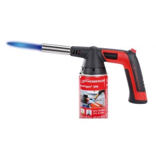 Pájecí hořák s kartuší ROFIRE 4 Piezo + Multigas 300 7/16” Rothenberger 1000002360