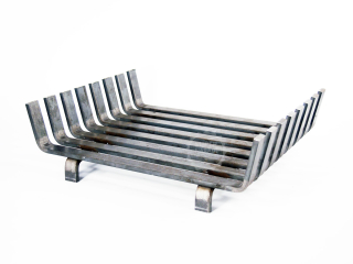 GFIRE Krbové topeniště, rošt 52x40x15cm, V-Throne Eco přední TK-19004-PR, holý kov V8