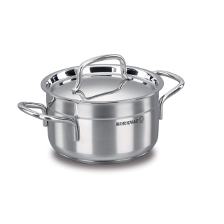 Alfa nerezový hrnec 18 cm 2,5 l Korkmaz A1017
