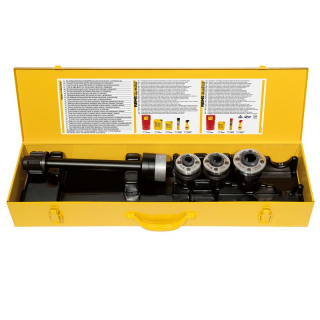 REMS závitořezné hlavy S set R ⅜ - ½ - ¾, rychlovyměnitelné, 520025 s prodloužením