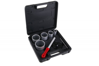 Sada vykruž. korunky 33, 53, 67, 73, 83 mm v kufříku Festa 24747