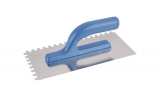 Hladítko zuby 280x130 mm nerez, zub e8 Festa 31041