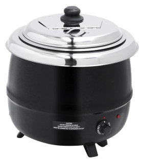 Kotlík na polévku 13 l černý, elektricky 230V 600W Soup Kettle SB-6000A GTIP