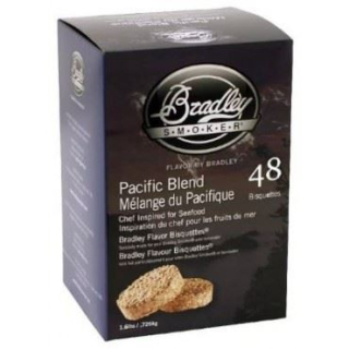 Pacific Blend udící briketky 48 kusů, Bradley Smoker BTPB48